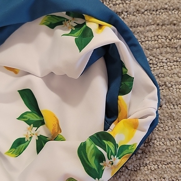 NWOT Chaser Reversible Lemonš and Pineappleš One Piece - Picture 6 of 6